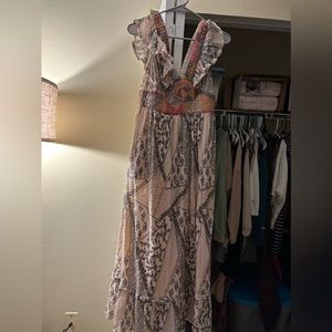 Quilted pattern dress